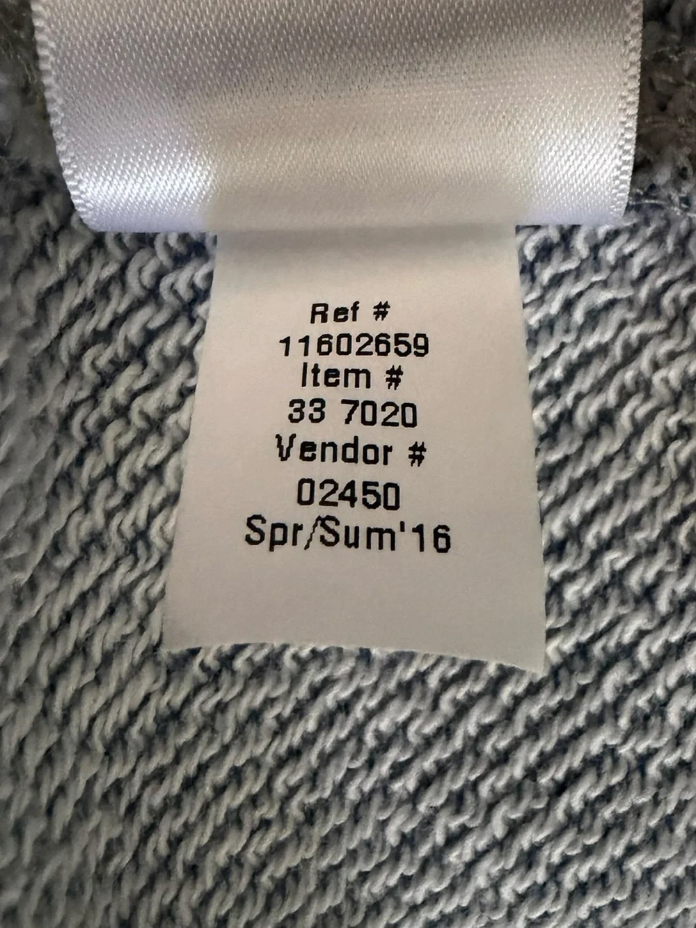 Vintage Eddie Bauer Blue Heathered Crewneck Sweatshirt